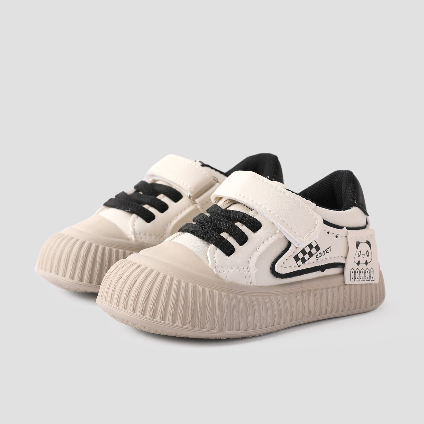 

Toddler & Kids Color-block Velcro Casual Shoes