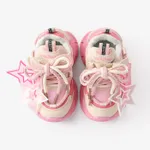 Toddler & Kids Trendy Stars Decor Double Shoelaces Velcro Sport Shoes  image 3