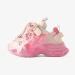 Toddler & Kids Trendy Stars Decor Double Shoelaces Velcro Sport Shoes  image 2