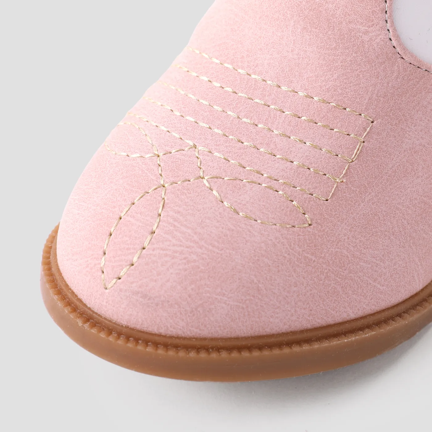 Toddler & Kids Pretty Embroidered Cowgirl Boots Pink image 4