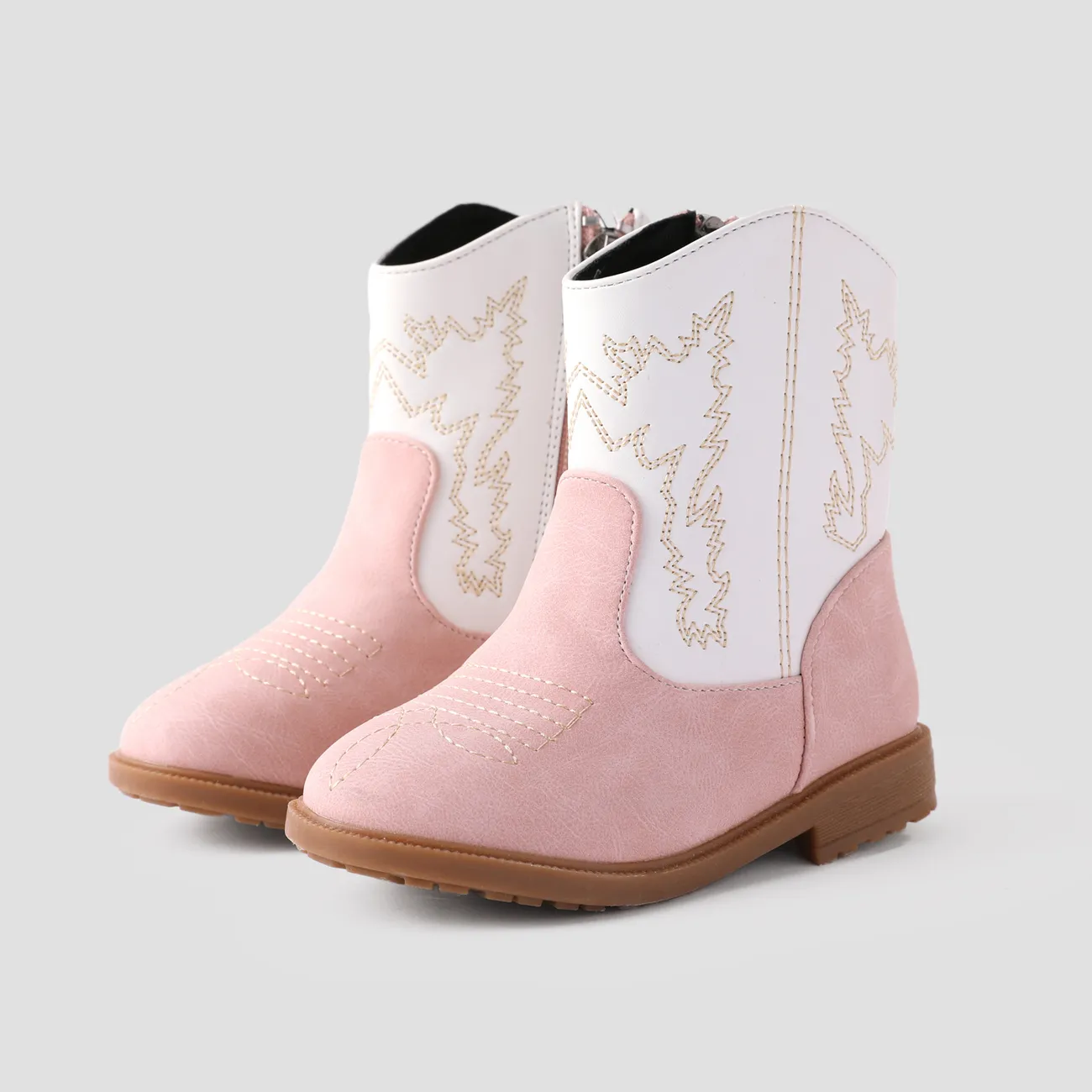Toddler & Kids Pretty Embroidered Cowgirl Boots  big image 1