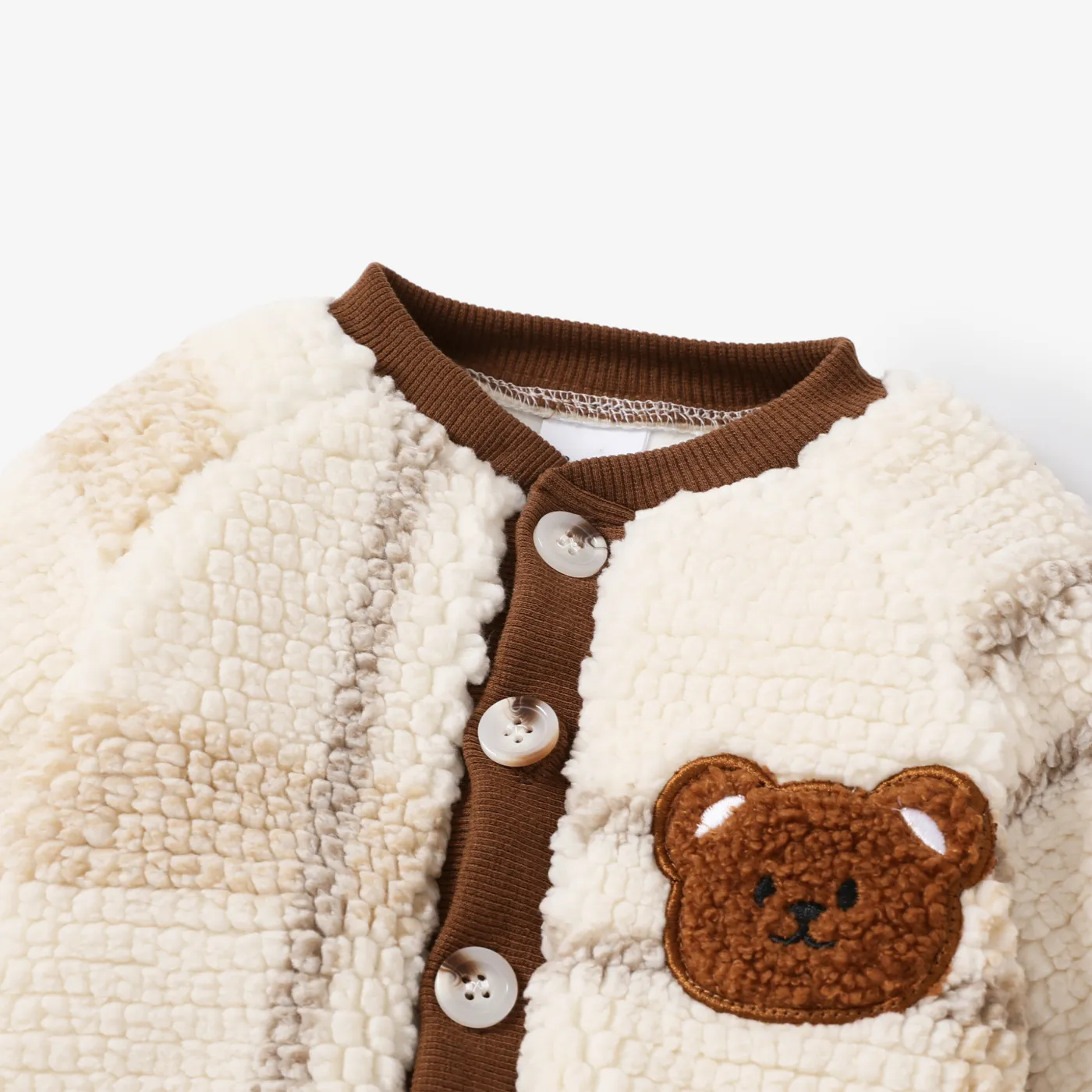  2pcs Baby Girl/Boy Grid Casual Style Long Sleeve Jumpsuit  image 5
