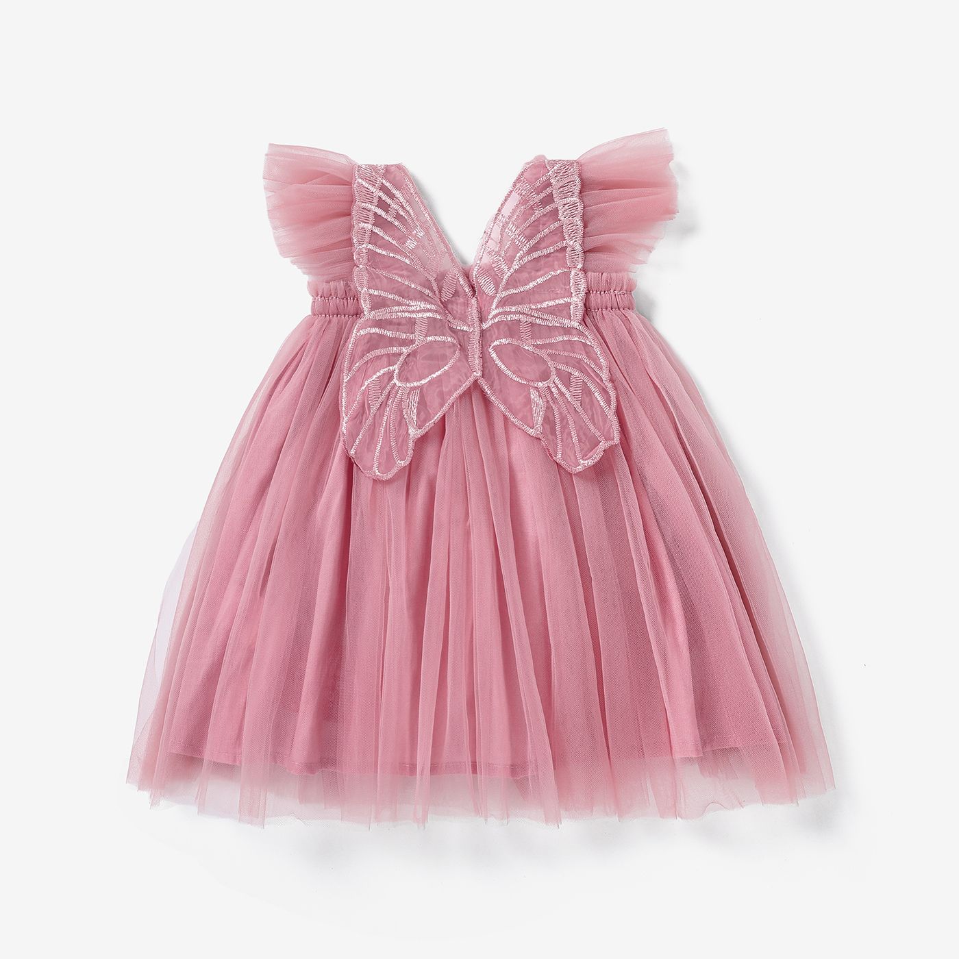 Baby/Kid Girl Sweet Hyper-Tactile 3D Bow Print Dress