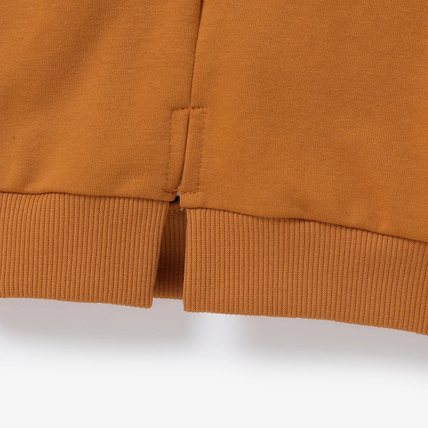  Kid Girl Hyper-Tactile 3D Letter Sweatshirt f Brown image 4