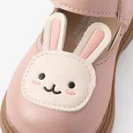 Toddler & Kid Girls Cute Cartoon Pattern Velcro Leather Shoes  image 4