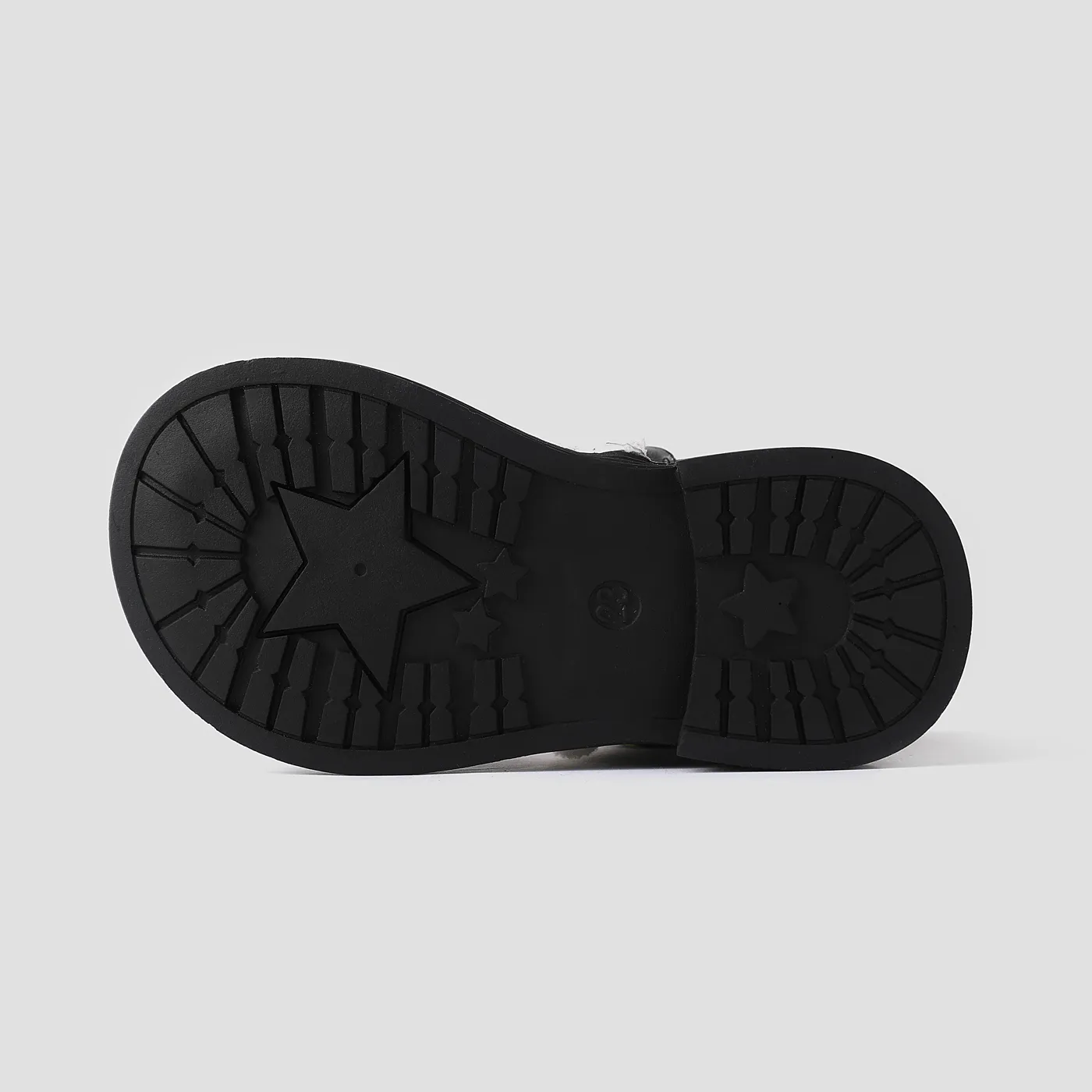 Toddler/Kids Velcro Fleece Snow Boots Brown image 5