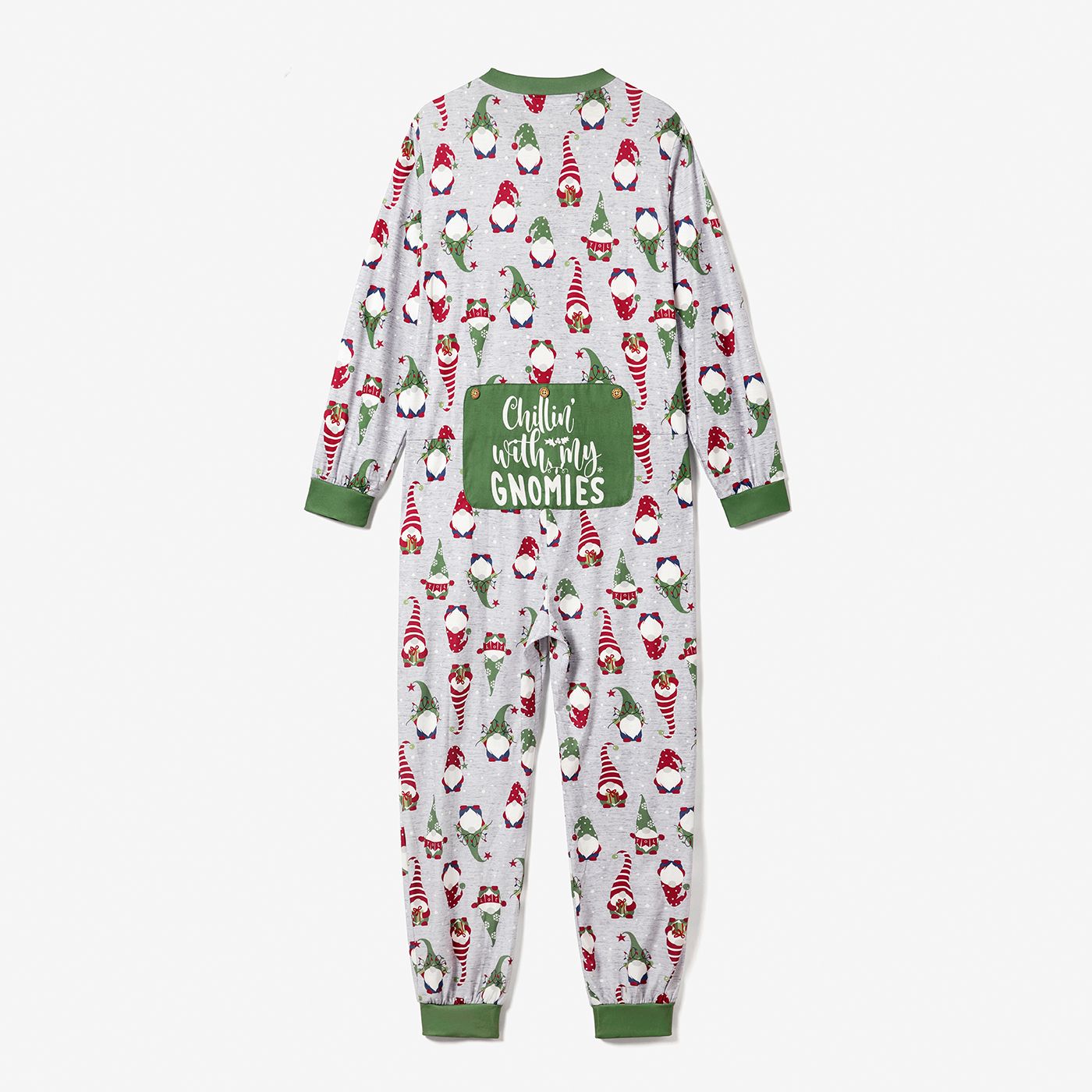 

Christmas Family Matching Gnome All-over Print Long-sleeve Onesies Pajamas (Flame resistant)