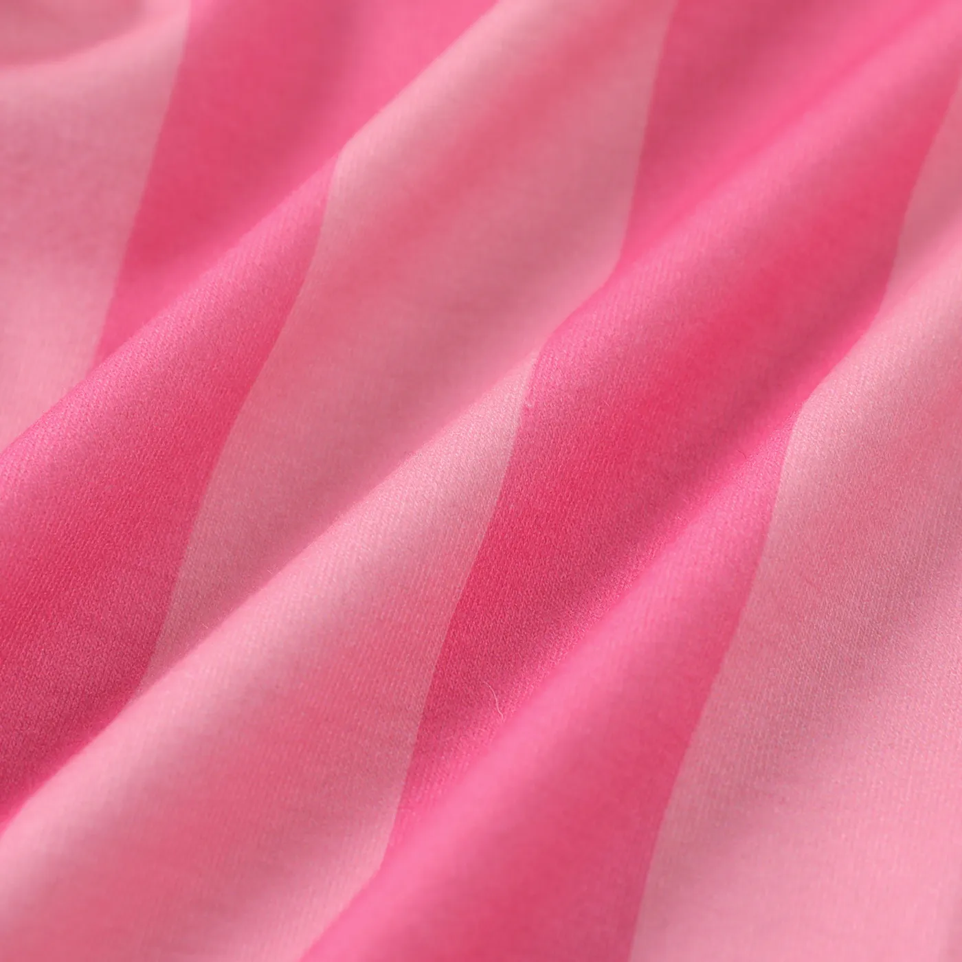 Baby Girl/Boy Pink Striped Sporty Jumpsuit  image 5