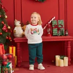 2pcs Baby Girl/Boy Christmas Childlike Style Set  image 4