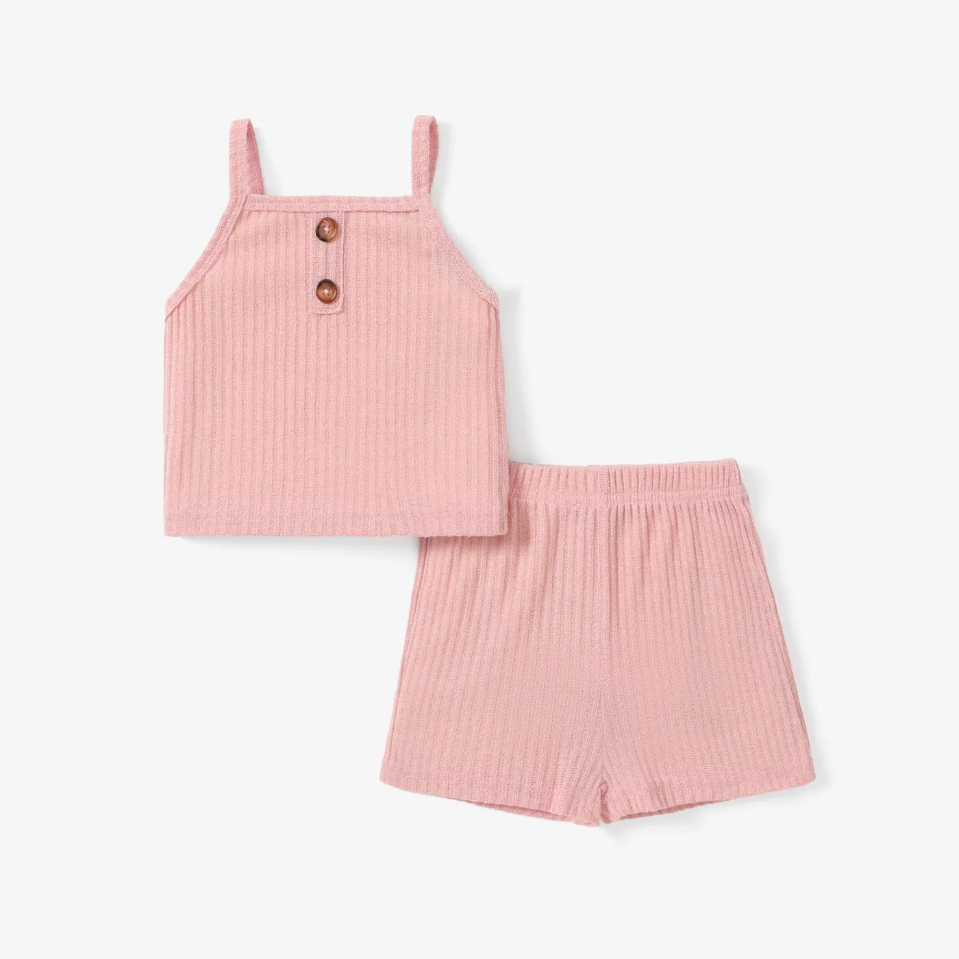 2 Stück Kleinkinder Mädchen Tanktop Süß Westen-Sets  image 1
