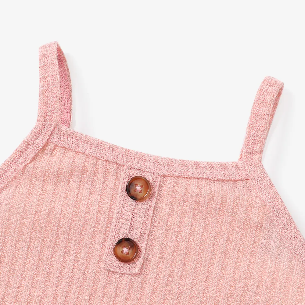 2 Stück Kleinkinder Mädchen Tanktop Süß Westen-Sets big image 3
