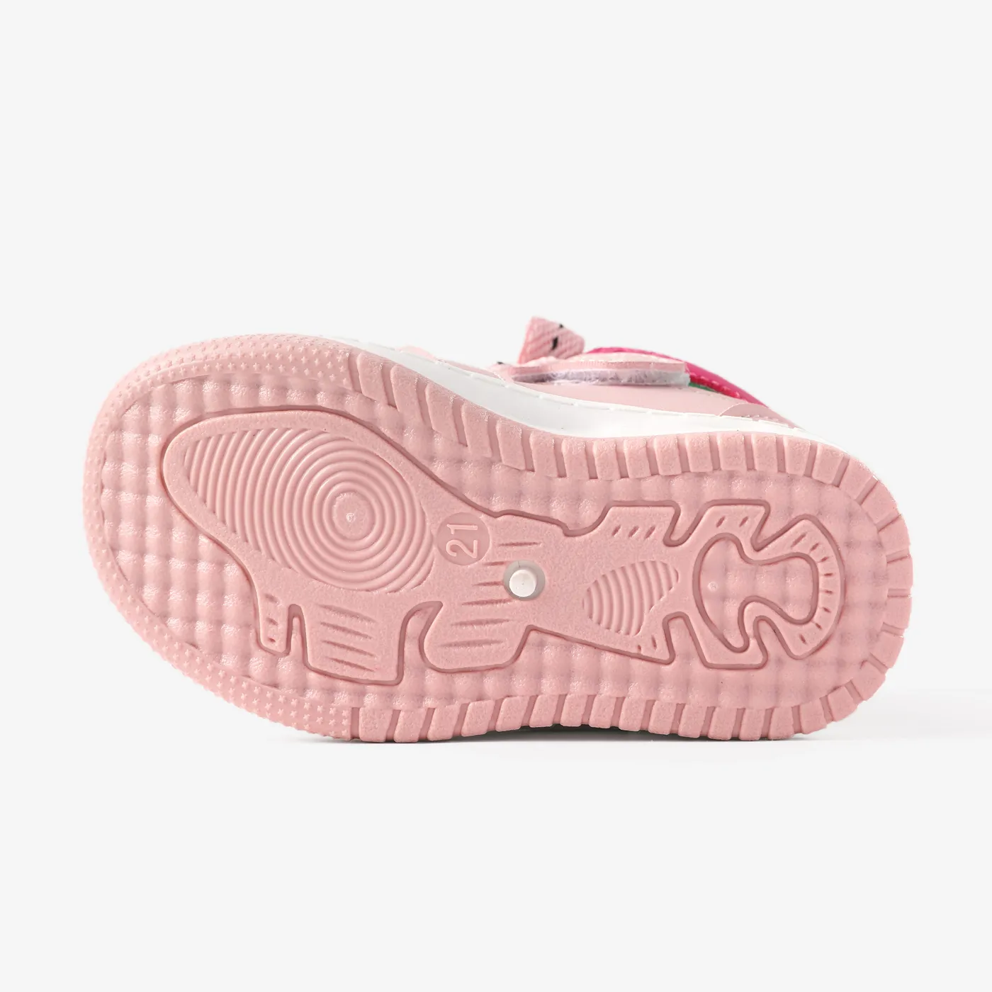 Toddlers and Kids Color-block Geometric Pattern Lace-up Sports Shoes  image 4