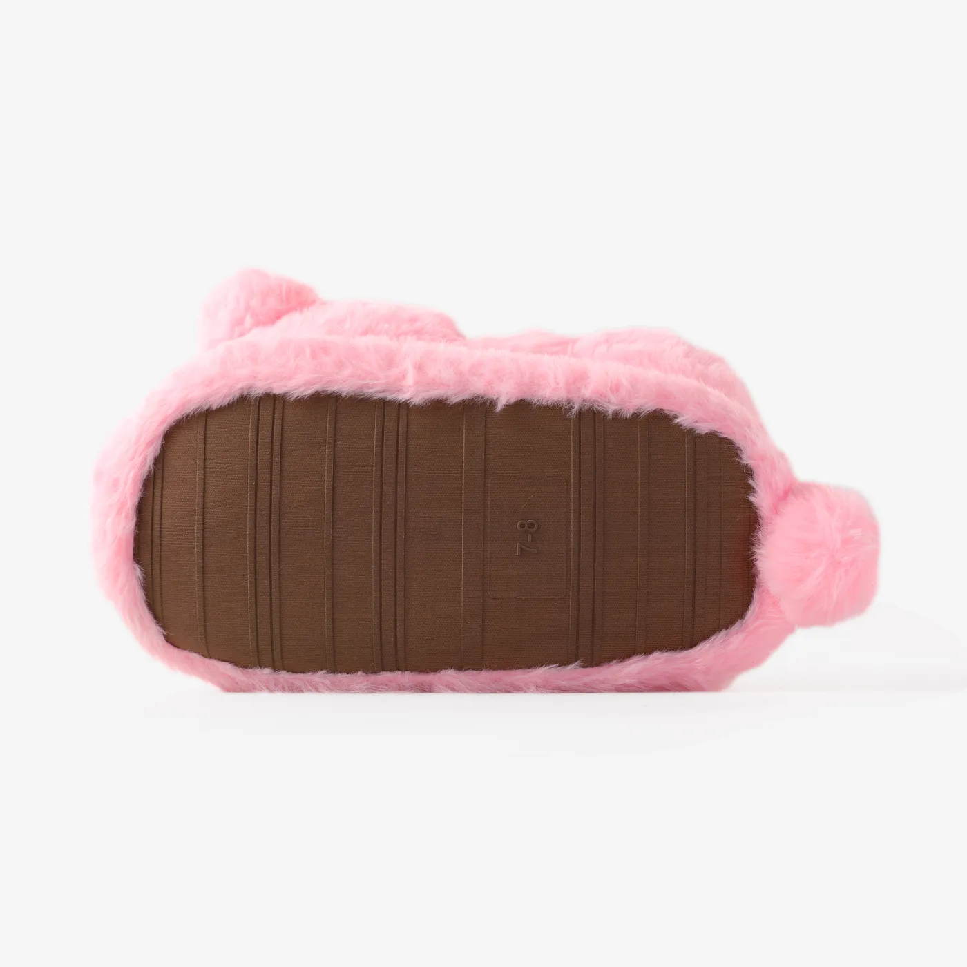 Family Matching Plush Teddy Bear Slippers Pink image 6