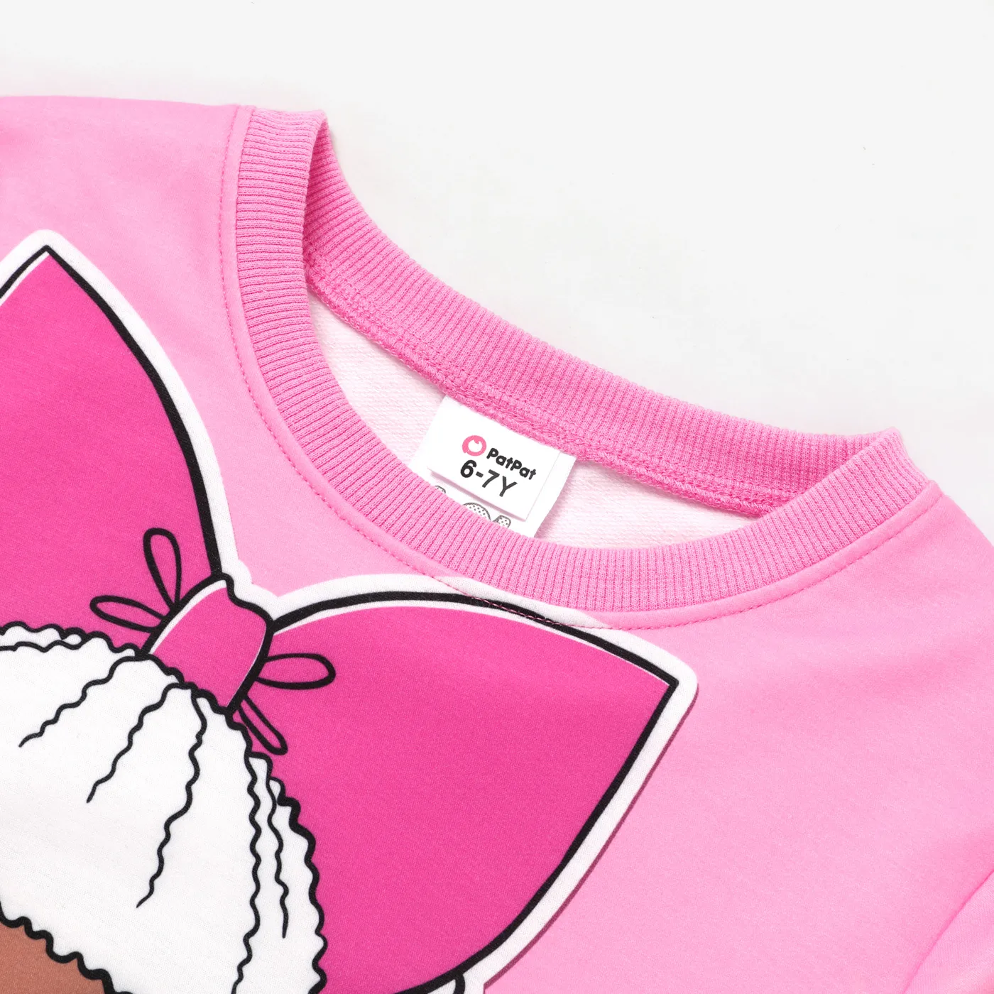 LOL Surprise Criança Menina Personagens Pullover Sweatshirt cor de rosa image 3