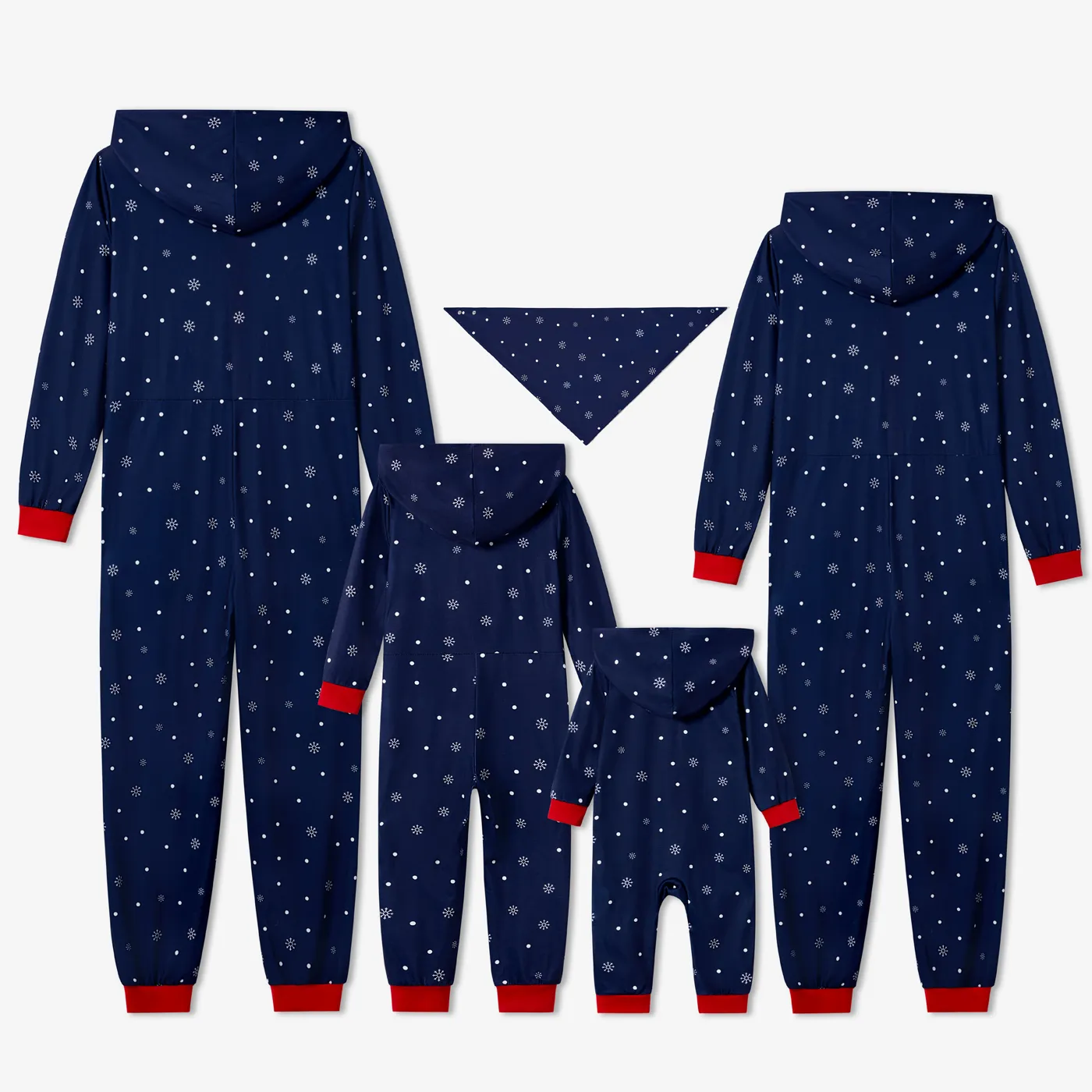 Natal Look de família Manga comprida Conjuntos de roupa para a família Pijamas (Flame Resistant)  image 3