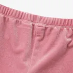 Toddler Girl Casual Flared Leggings Mauve Pink image 3