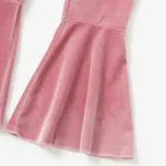 Toddler Girl Casual Flared Leggings Mauve Pink image 4