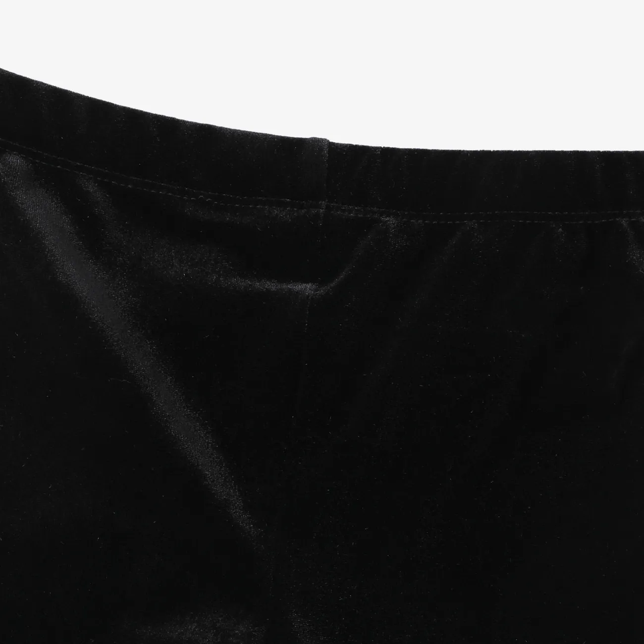 Toddler Girl Avant-garde Horn Edge Pantalones de chándal Negro big image 1