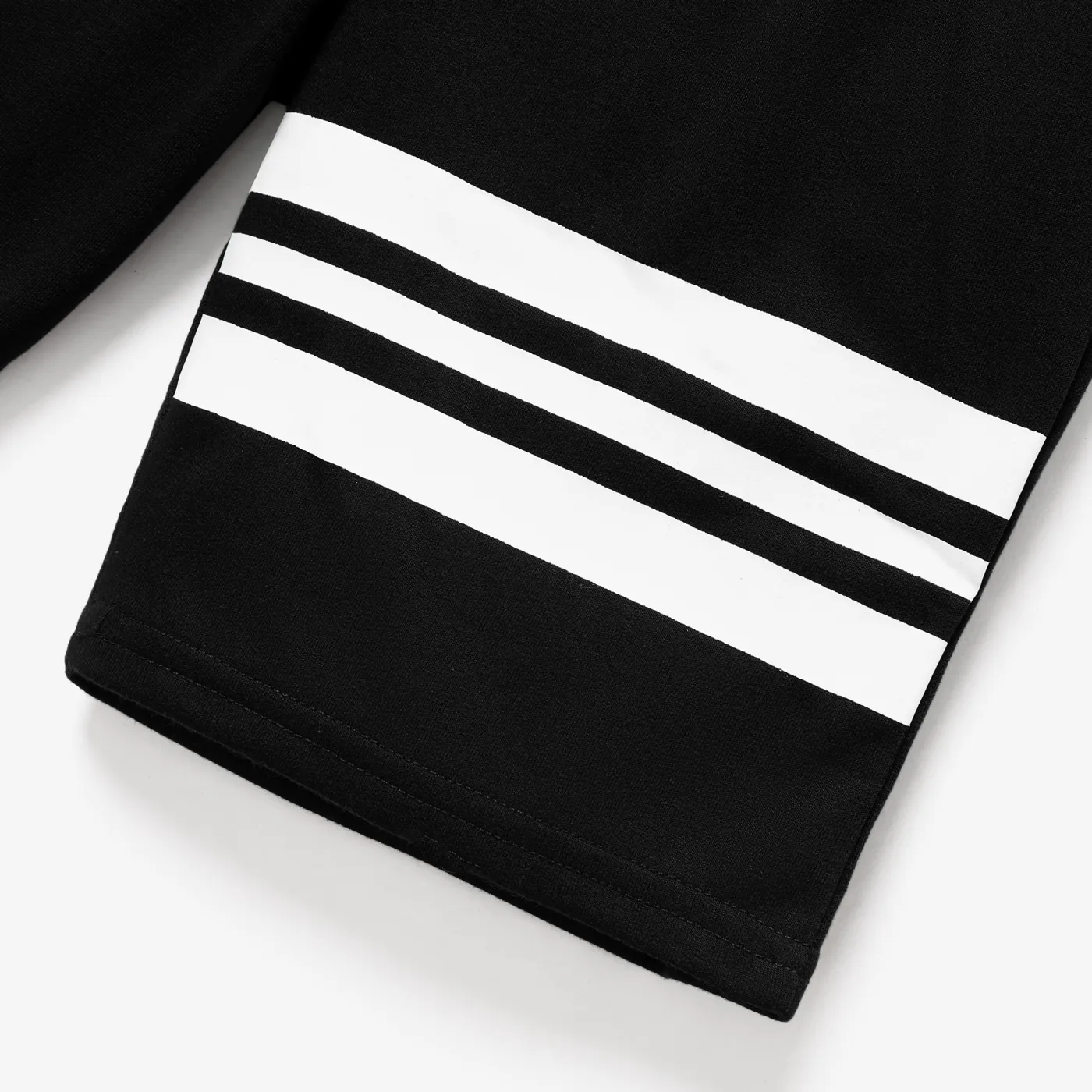 Kid Boy Stripe Print Elasticized Shorts  image 4