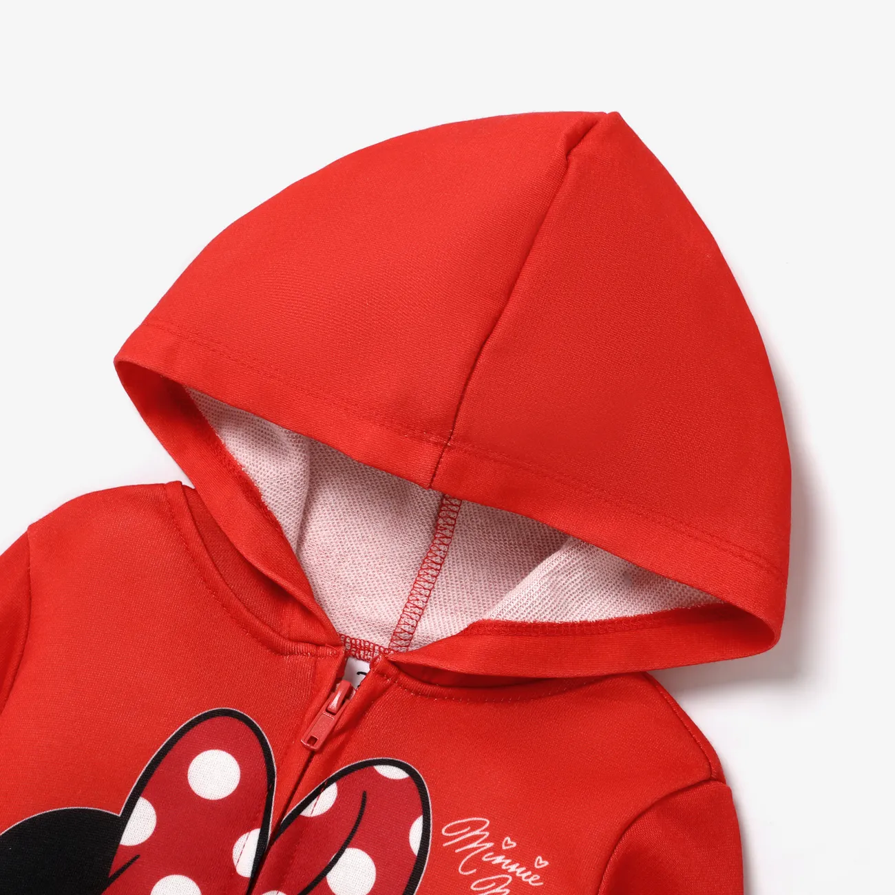 Disney Mickey and Friends 2 unidades Niño pequeño Chica Cremallera Infantil conjuntos de chaqueta rojo 2 big image 1