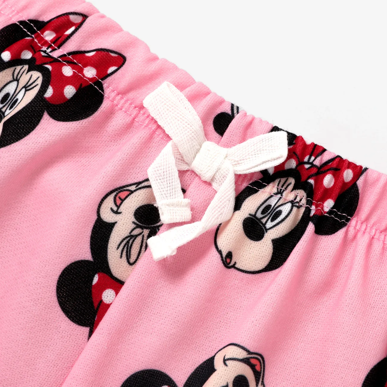 Disney Mickey and Friends 2 unidades Criança Menina Fecho Infantil conjuntos de jaquetas Rosa Claro big image 1