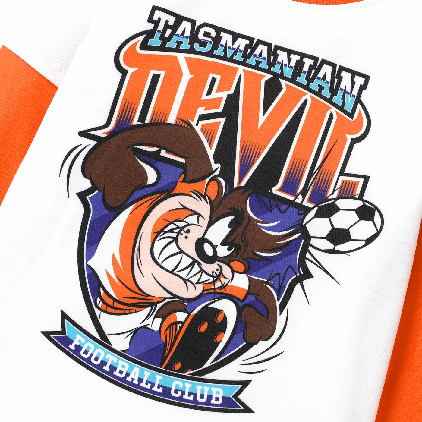 Looney Tunes Criança Conjuntos Menino Personagens Costuras de tecido Branco image 3