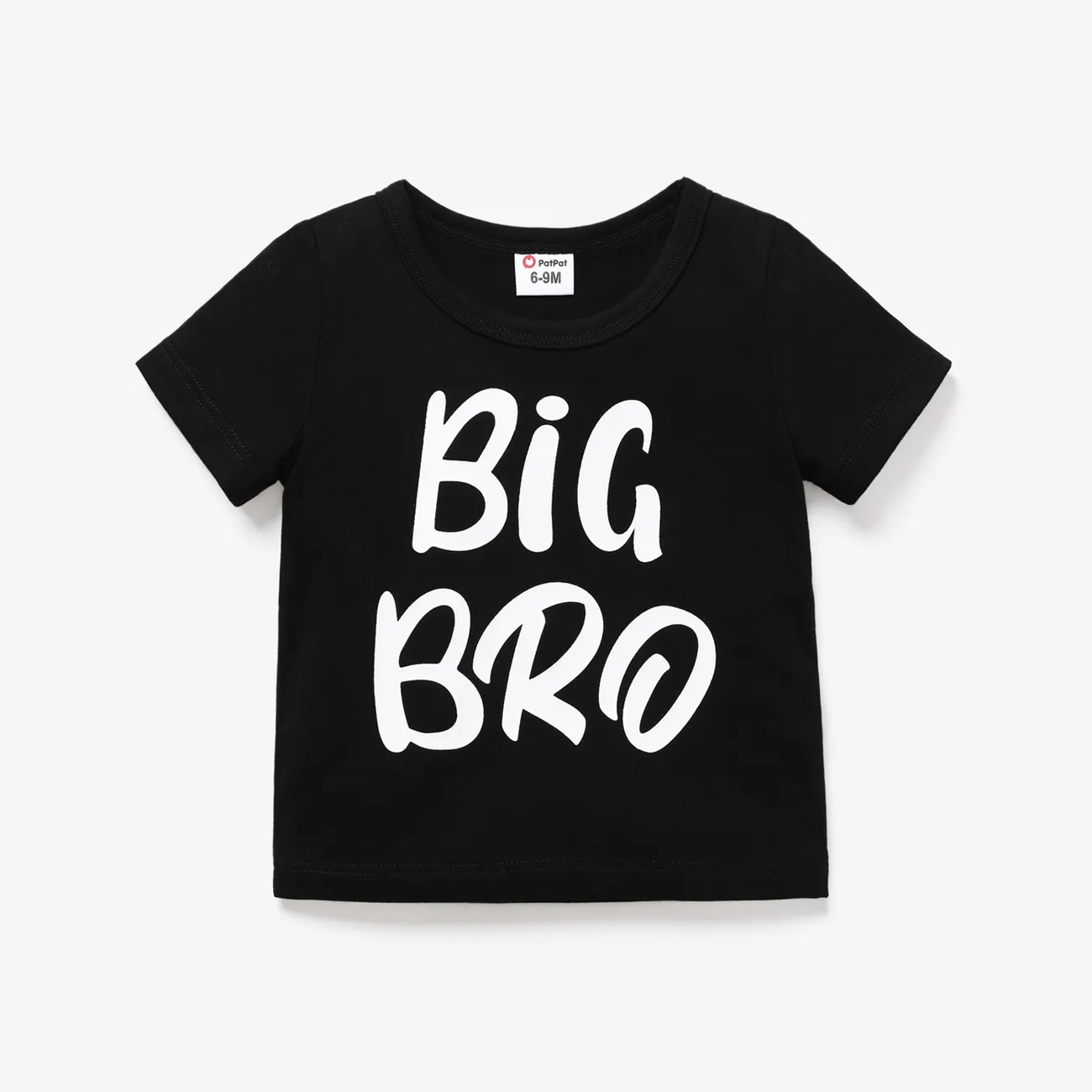 Baby Boy Letters Print Short-sleeve Tee big image 1