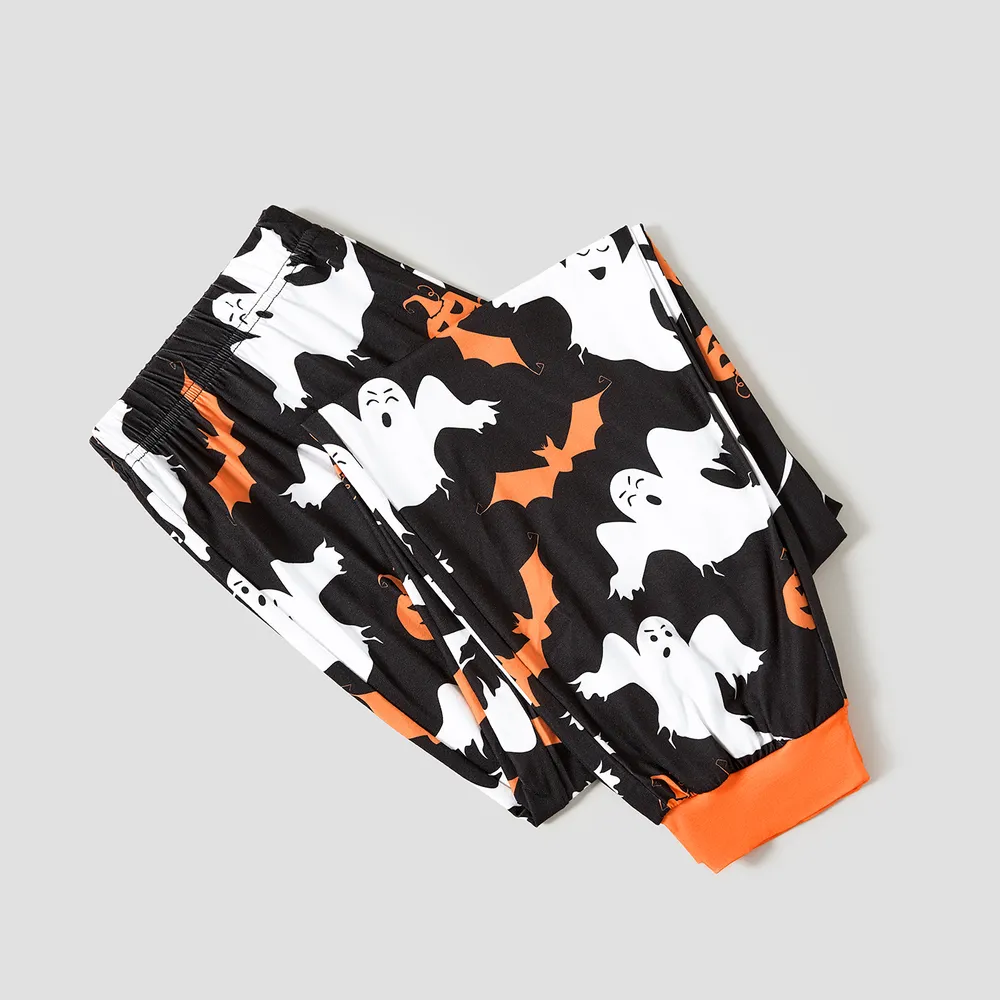 Halloween Family Matching Letter & Pumpkin Print Pajamas Sets (Flame Resistant)
big image 23