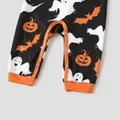 Halloween Family Matching Letter & Pumpkin Print Pajamas Sets (Flame Resistant)
  image 5