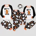 Halloween Family Matching Letter & Pumpkin Print Pajamas Sets (Flame Resistant)
  image 1