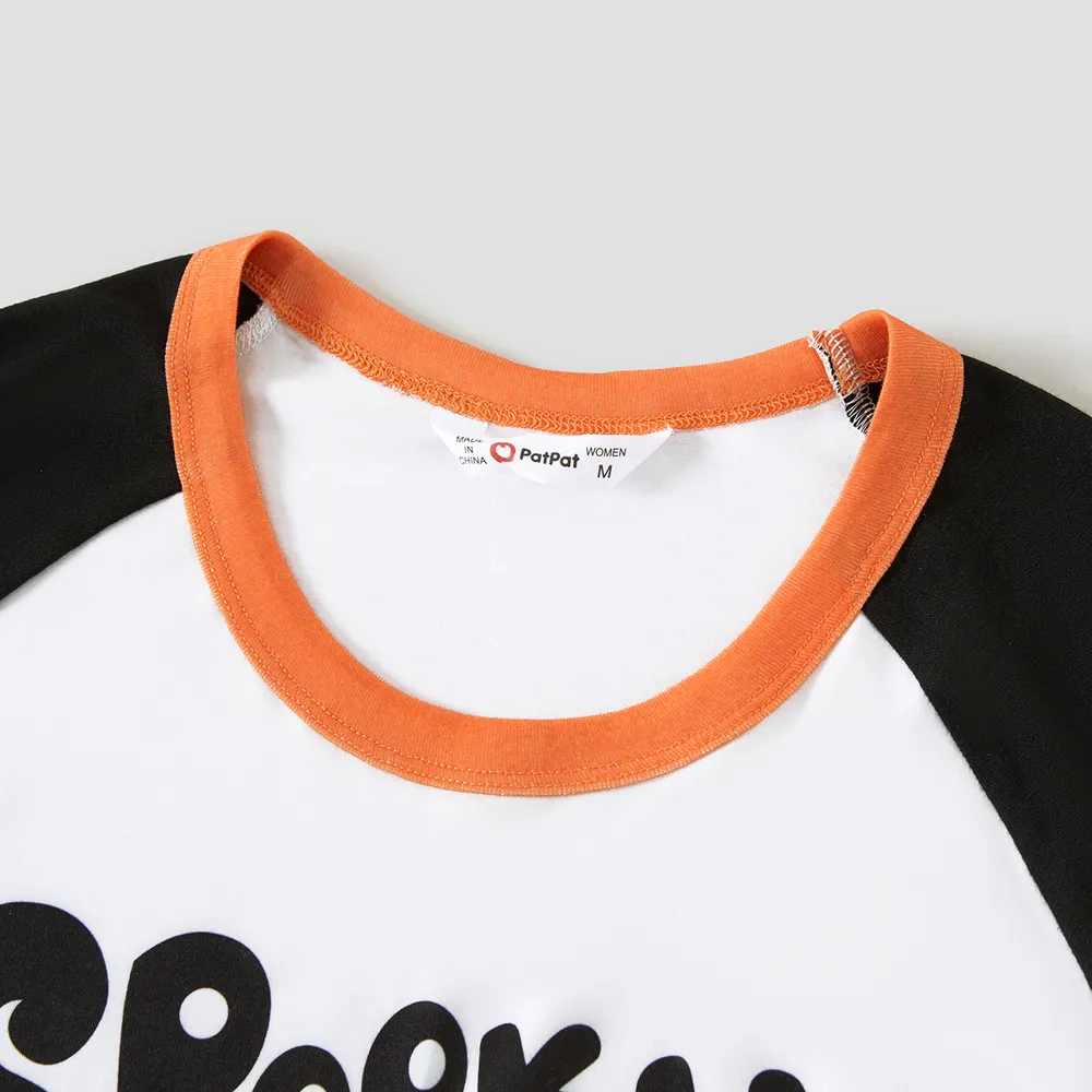 Halloween Family Matching Letter & Pumpkin Print Pajamas Sets (Flame Resistant)
big image 13