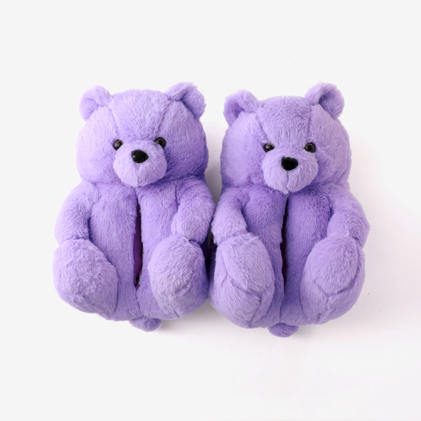 

Family Matching Plush Teddy Bear Slippers