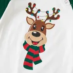 Christmas Family Matching Reindeer Print Long Sleeve Pajamas Sets (Flame resistant)  image 4