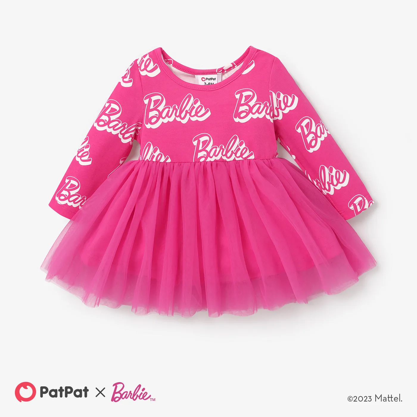 Barbie Baby Girl Cotton Letter Print Sesh Tutu Skirt  Roseo
