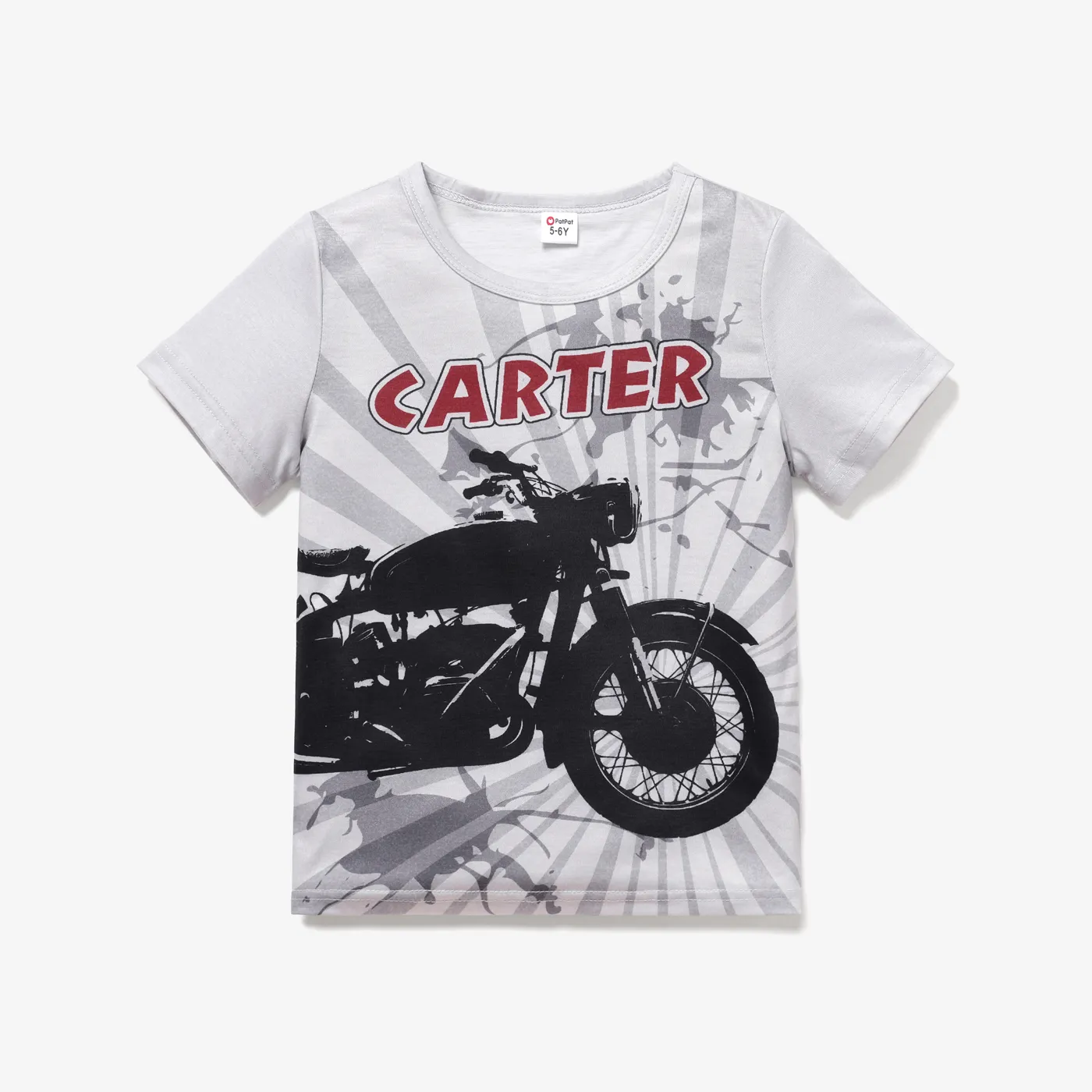 Kid Boy Car Print Short-sleeve Tee