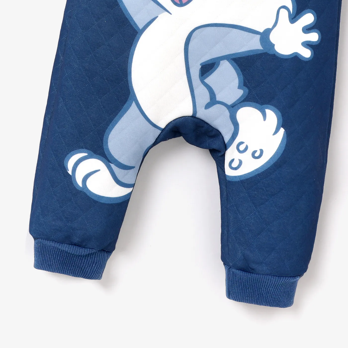 Looney Tunes Baby Boy/Girl Character Graphic Print Top or Jumpsuit Dark Blue image 4