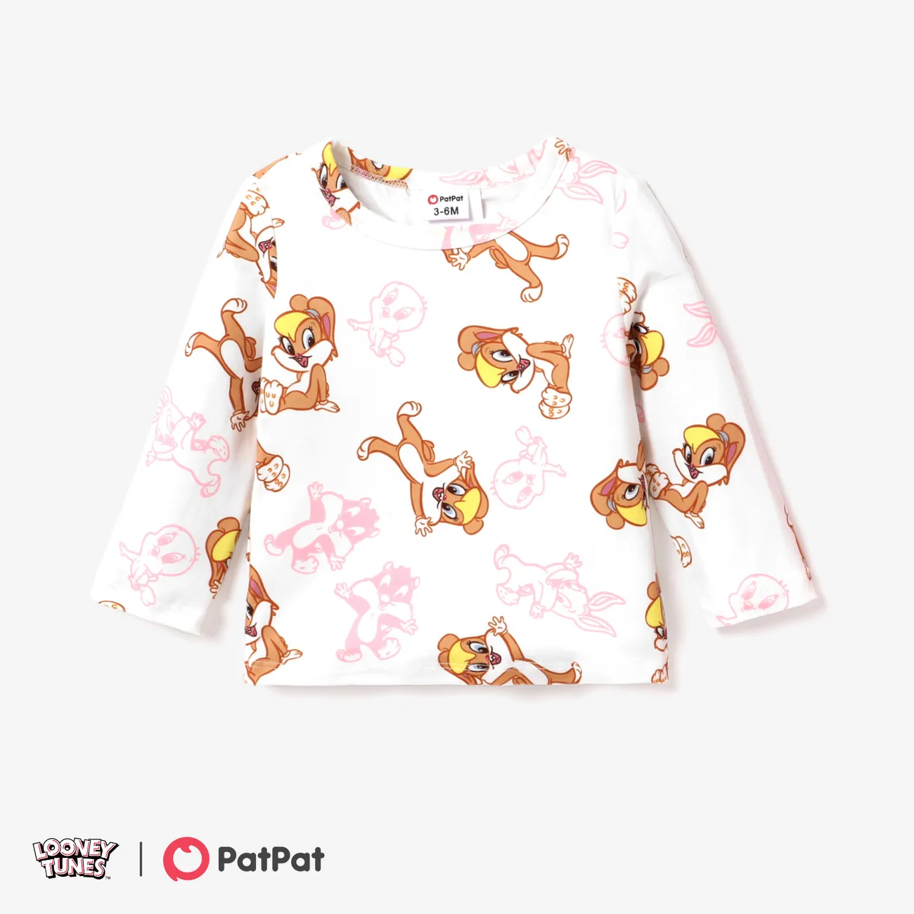 Looney Tunes Baby Boy/Girl Character Graphic Print Top or Jumpsuit big image 1