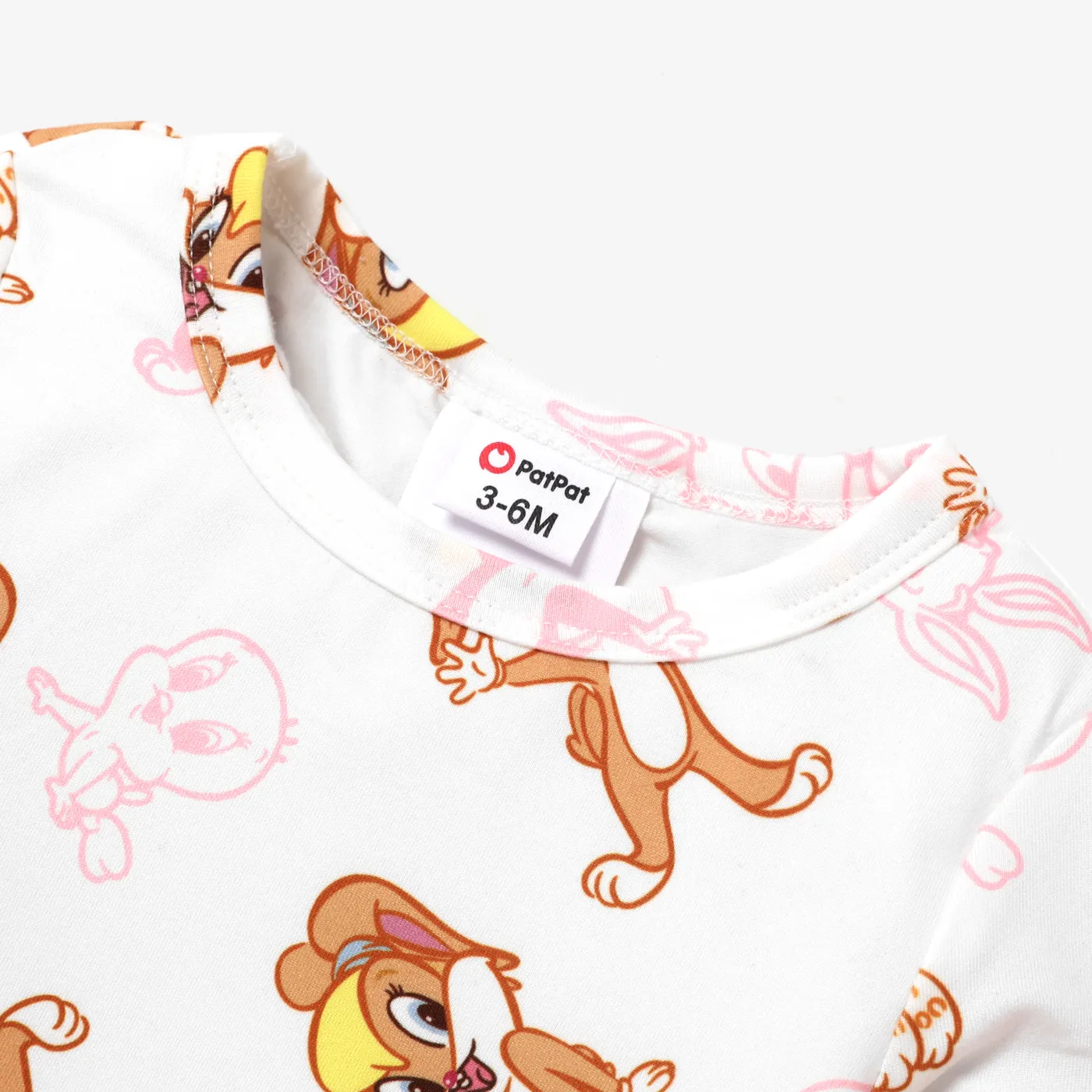 Looney Tunes Baby Boy/Girl Character Graphic Print Top or Jumpsuit  image 2