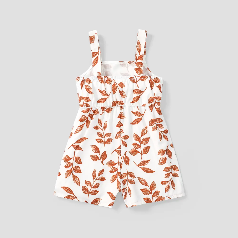 Kleinkinder Mädchen Knöpfe Süß Baby-Overalls big image 3