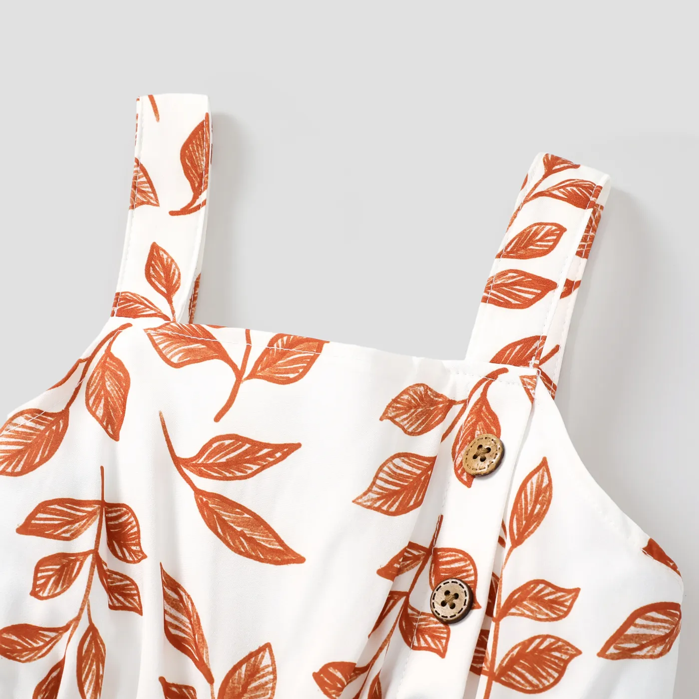 Kleinkinder Mädchen Knöpfe Süß Baby-Overalls  image 4