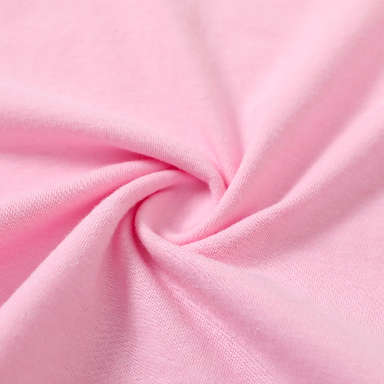 2pcs Toddler Girl Sweet Flutter-sleeve Tee and Stripe Belted Shorts Set Pink big image 1