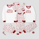 Christmas Cute Cartoon Gingerbread Man Print Family Matching Pajamas Sets (Flame Resistant)  image 2
