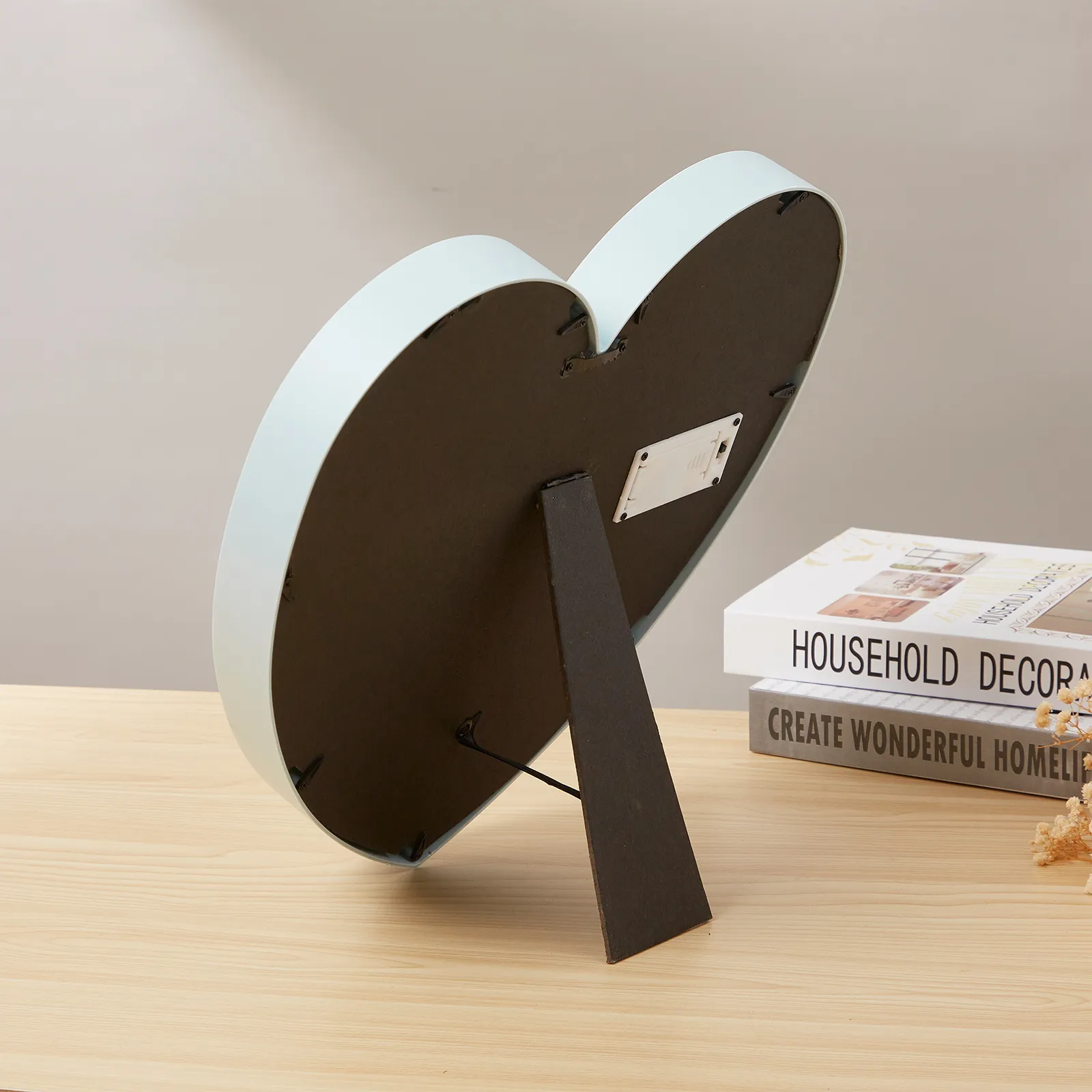 LED Heart-shaped Baby Growth Record 12-month Photo Frame  image 5