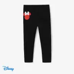 Disney Mickey and Friends Criança Menina Costuras de tecido Infantil conjuntos de jaquetas Preto