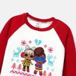 LOL Surprise Natal Mãe e eu Conjuntos de roupa para a família Pijamas (Flame Resistant) Vermelho image 3