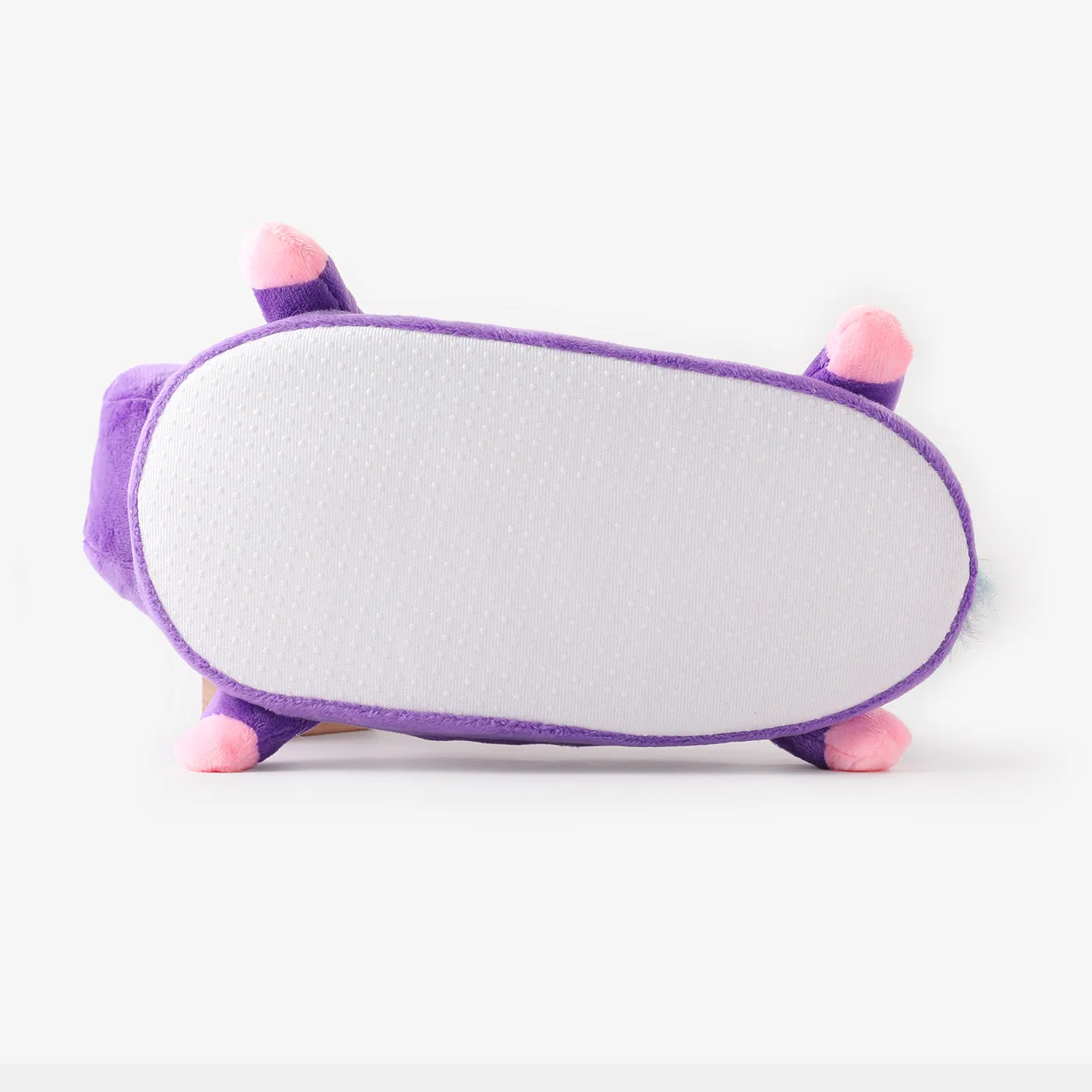 Family Matching Plush Unicorn Slippers Purple image 6