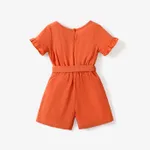Toddler Girl Casual Solid Jumpsuit  image 2