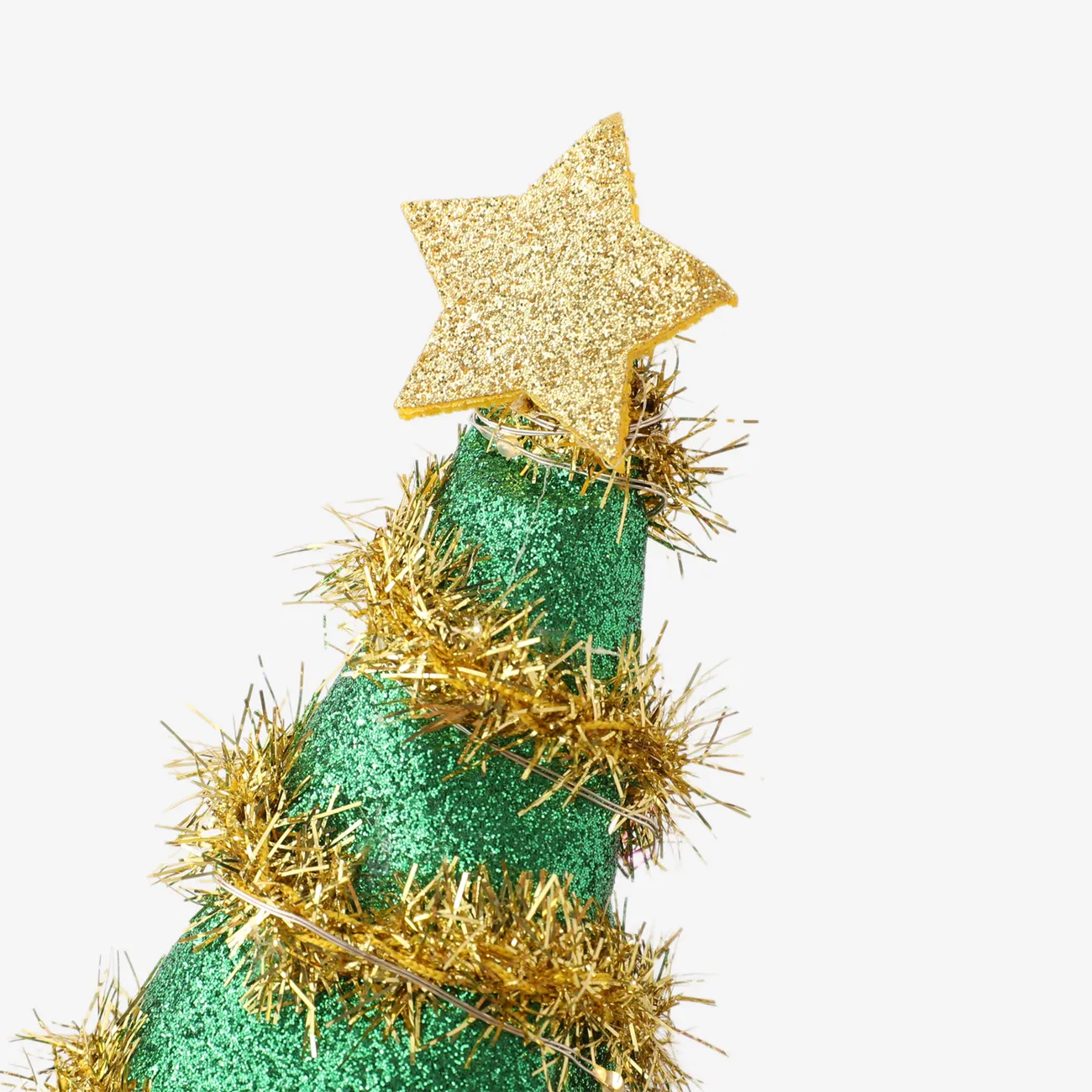 Décoration exquise de Noël, bandeau lumineux de sapin de Noël Vert big image 1