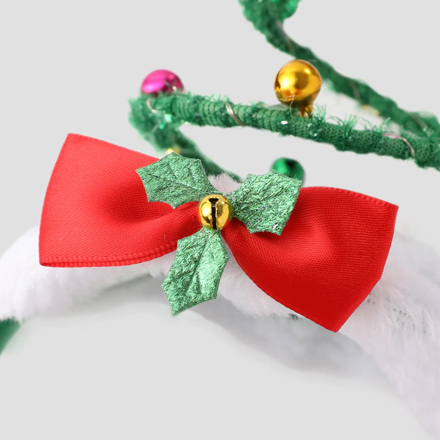 Children expected Christmas Spring Hat LED glow Headband Green image 5