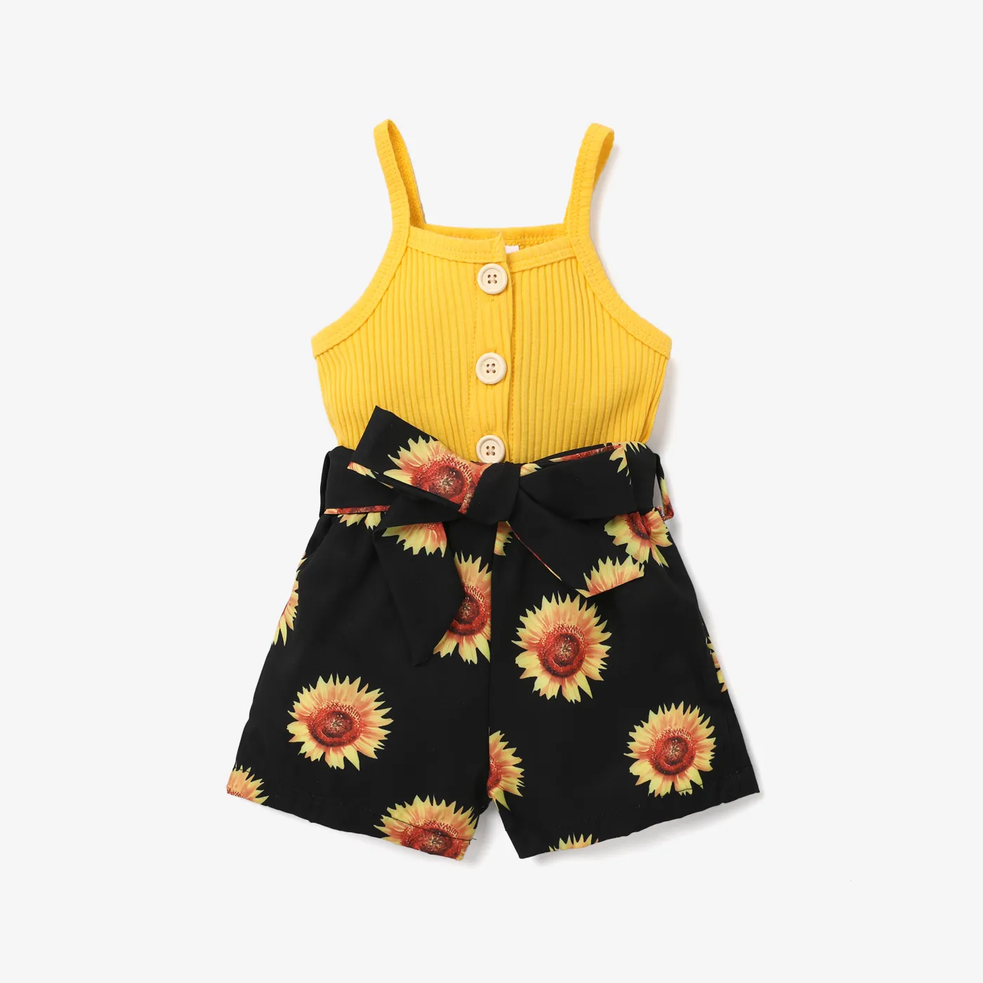 sunflower overall shorts